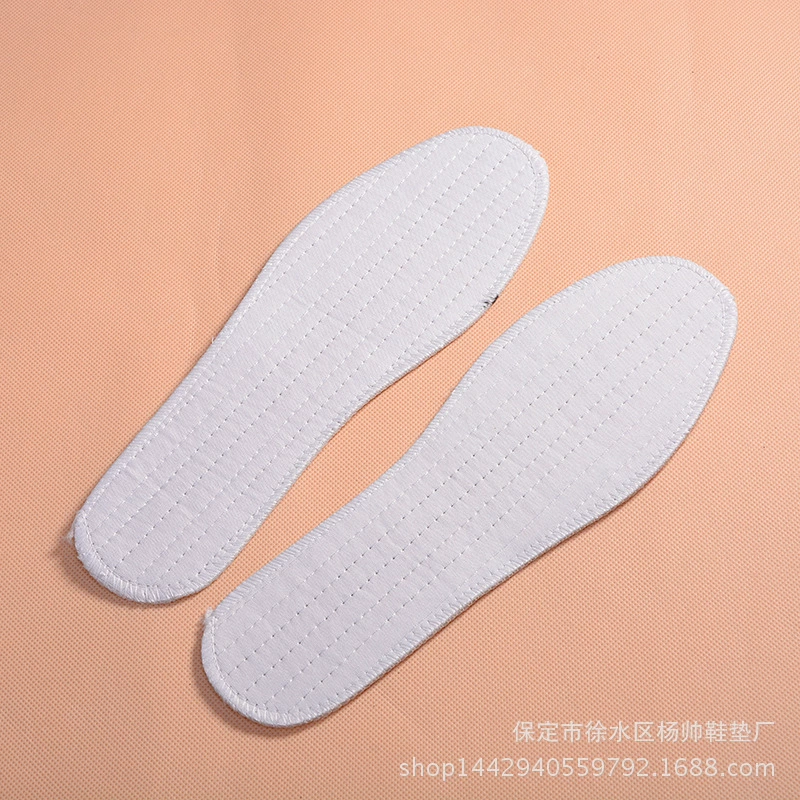 Mai Zutong прямые поставки с фабрики, белые хлопковые стельки из лазаньи, работающие в киосках Jianghu, мужские и женские стельки оптом