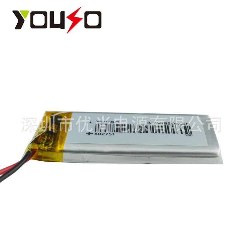 3.7V850mAh582751ۺо LEDЬר﮵ GPS