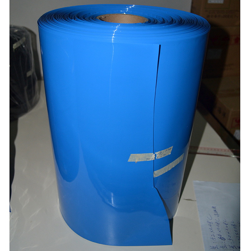 折径压扁160毫米PVC热收缩套管热收缩膜电池组绝缘阻燃套管