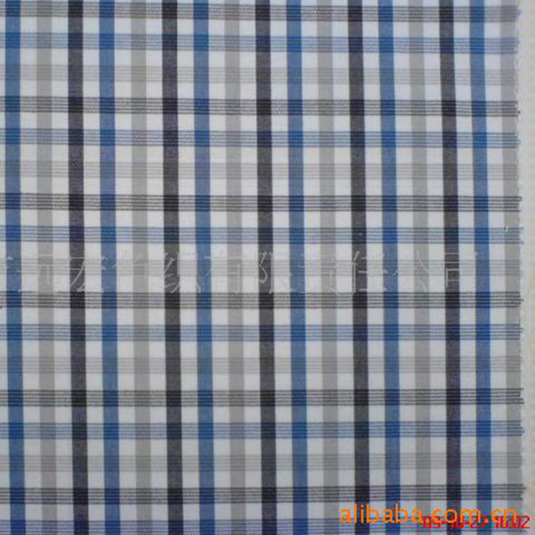 供应优质 全棉格子色织布 其他棉类面料厂家批发