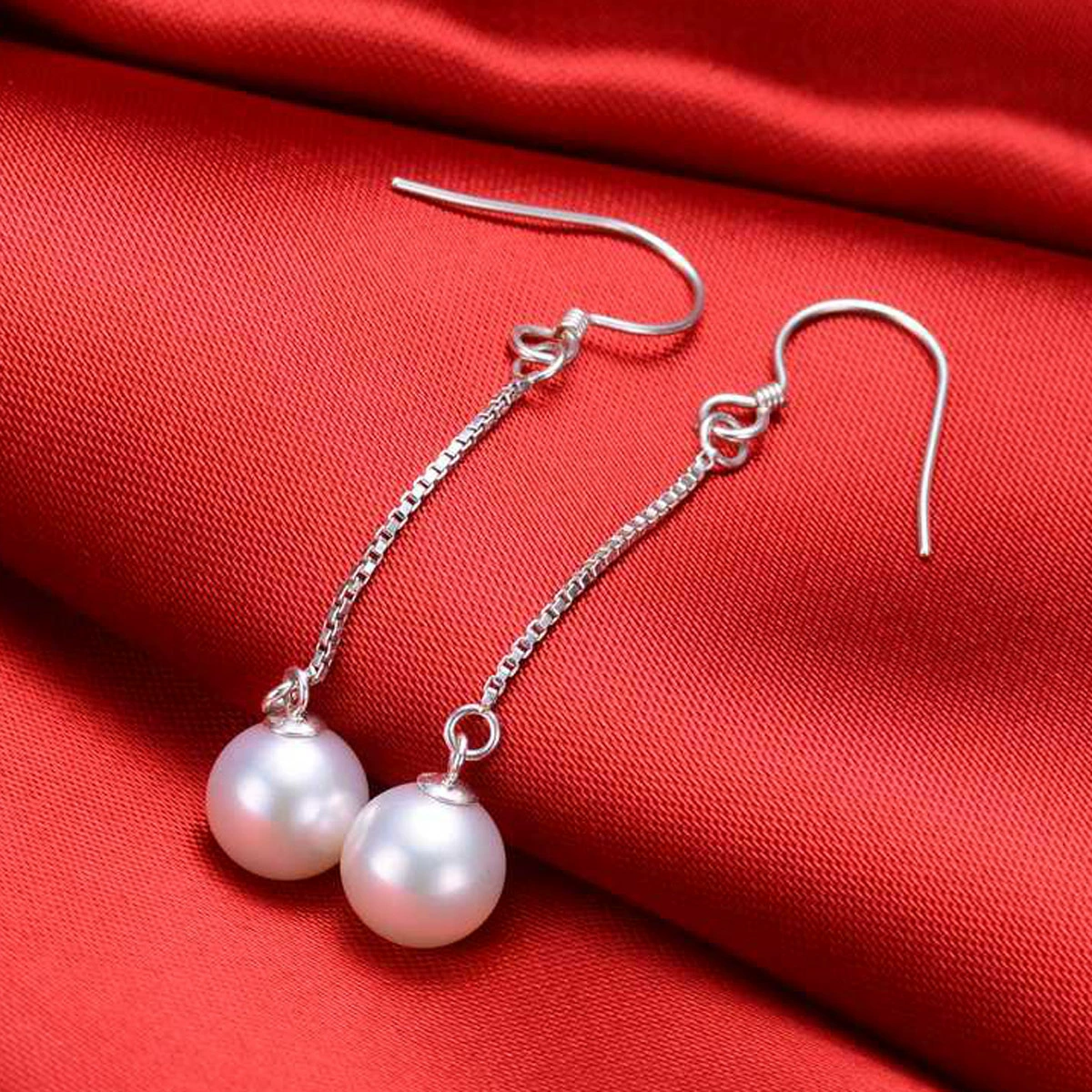 Длинные серьги из органического жемчуга с кисточками, ebay, оптовая продажа