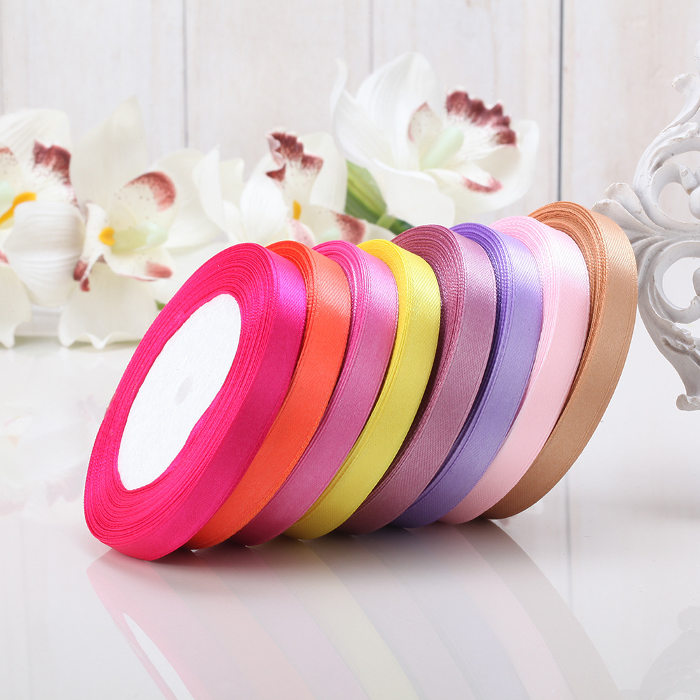 1.2cm宽缎带气球扎带彩带 婚庆新房布置 鲜花礼品烘焙包装织带