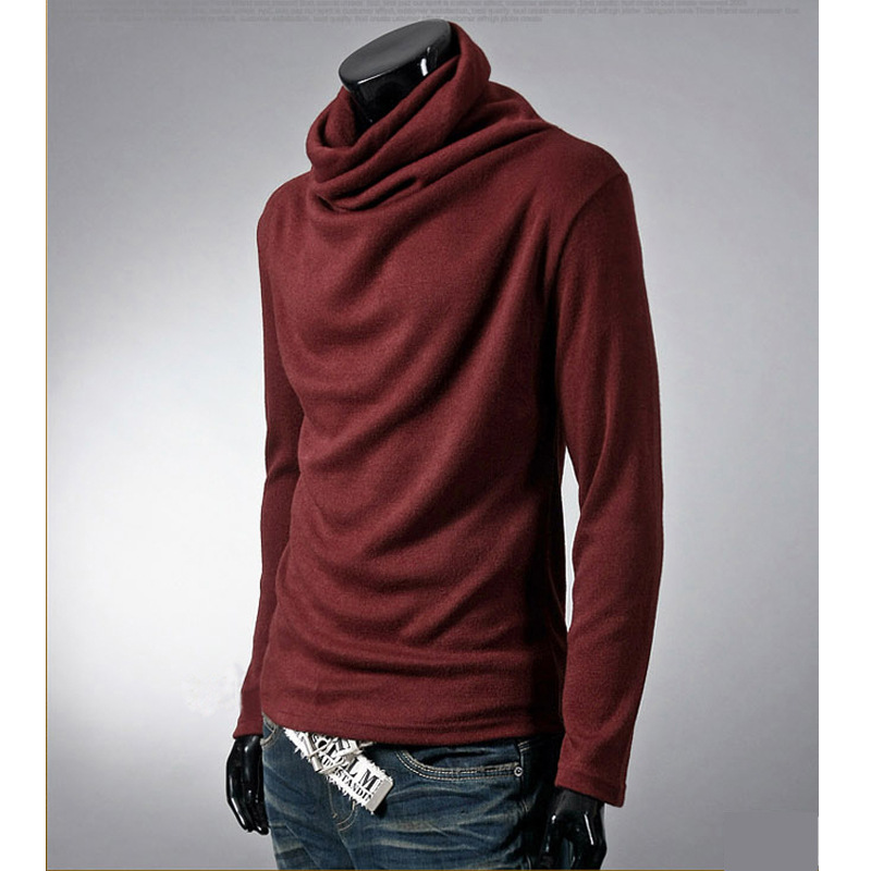 Comercio exterior al por mayor AliExpress AGENTE DE COMPRAS 2020 otoño caliente moda pila collar diseño todo partido manga larga Camiseta T150