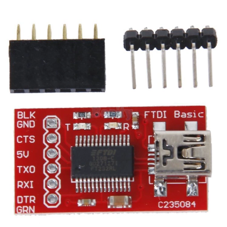 Модуль BASIC FT232RL мини Pro загрузчик USB на TTL/RS232 совместимый.