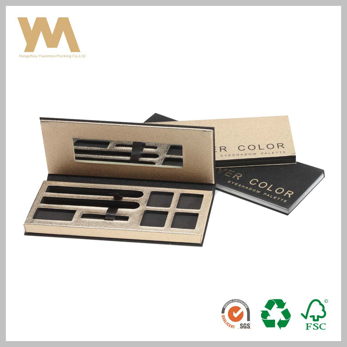 眼影盒 彩妆盒 13070x12mm 10.5元2