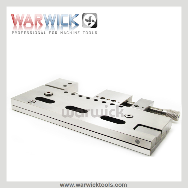 vis三轴微调线切割万力 EDM-160微调慢走丝平口可调虎钳