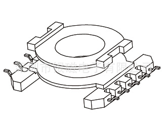 POT30骨架YC-POT-3007 SMD5+5P,厂家直销，变压器电感底座