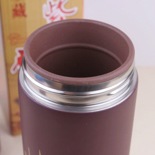 专业批发精品紫砂杯 厂家直销 礼品水杯批发可印广告logo