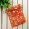 Of large number Produce Gilding Beam port Jewelry Organza bag Gift Wrapping Organza bag Jewelry bags Candy Gauze bag Customized