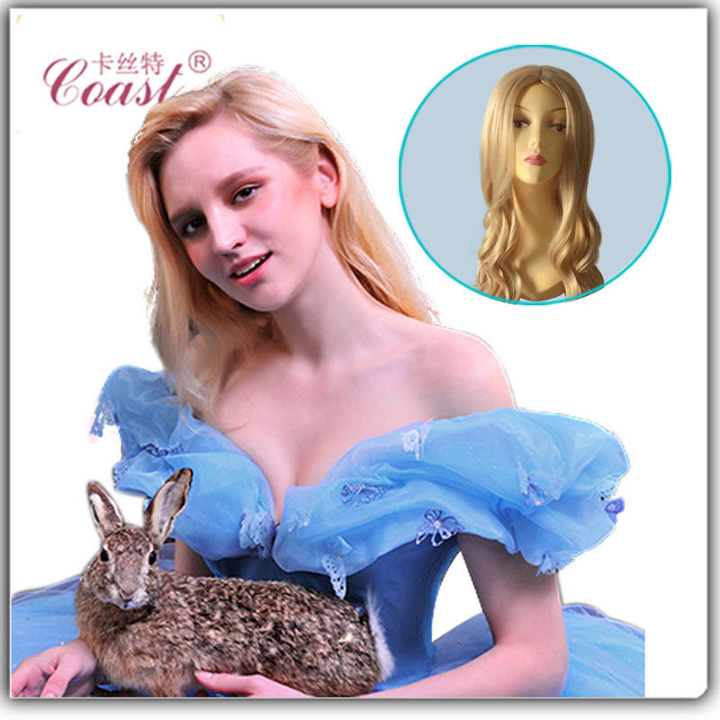 Hot Sale Cinderella Wig Cinderella Cinderella Cinderella Wig cos Anime Wig