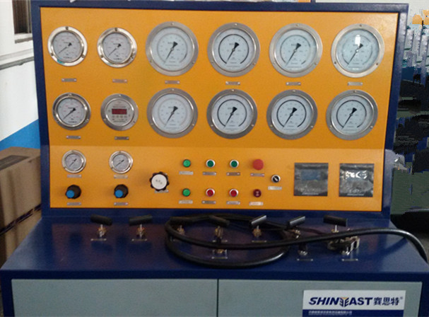 法兰式安全阀性能校验试验台      安全阀综合性能校验台