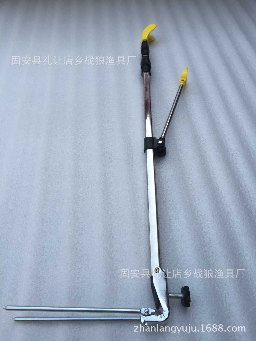 Manufactor wholesale Stainless steel battery Bracket Fishing rod Bracket 1.5 , 1.7 , 2.1 Bracket Stainless steel Dip net