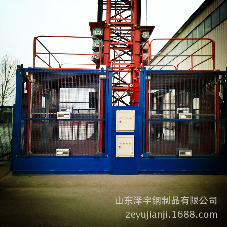 山东泽宇施工升降机生产厂家 建筑施工电梯   施工升降机厂家直销