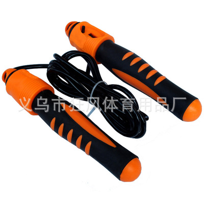 wholesale Plastic handle automatic Count skipping rope Skipping weight Skipping the test high-grade match skipping rope
