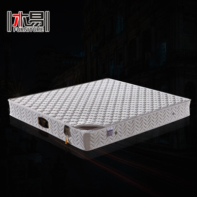 木易健康环保1.5米1.8米床垫天然椰棕弹簧床垫针织面料厂家直销|ms