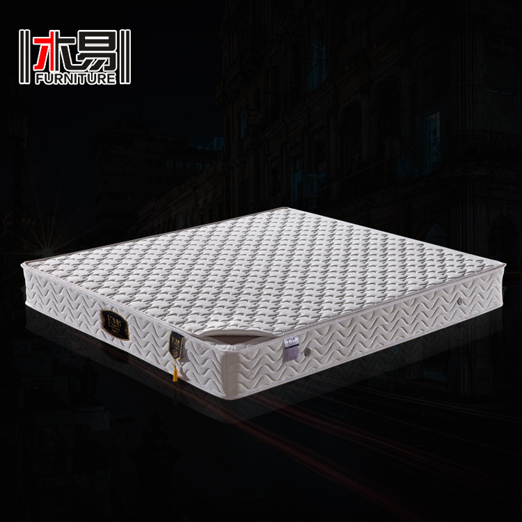 木易健康环保1.5米1.8米床垫天然椰棕弹簧床垫针织面料厂家直销|ms