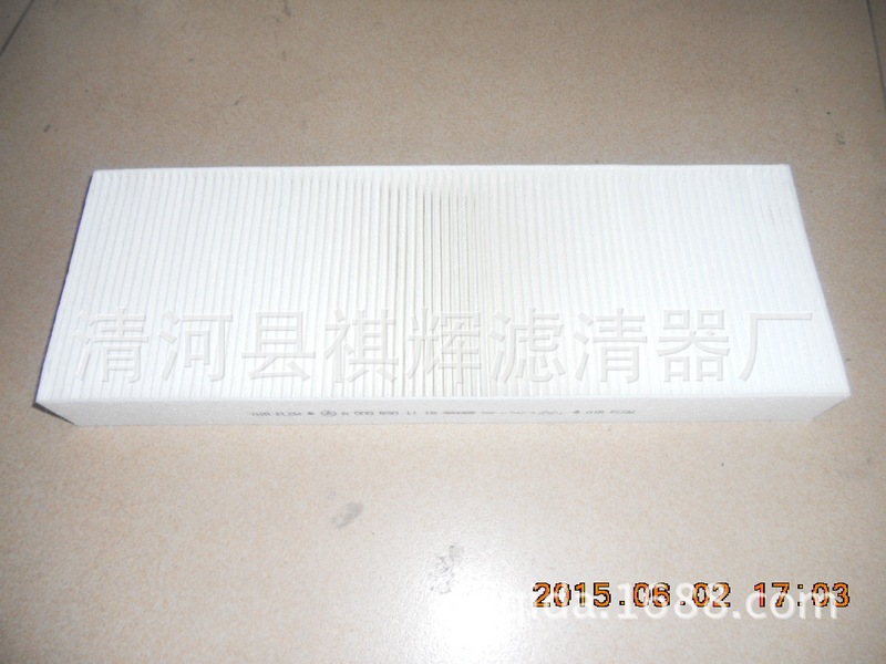 Qinghe County Qihui Filter Factory Supply Large: High Quality Heavy Duty Auto Delong F3000 Air Conditioning Filter