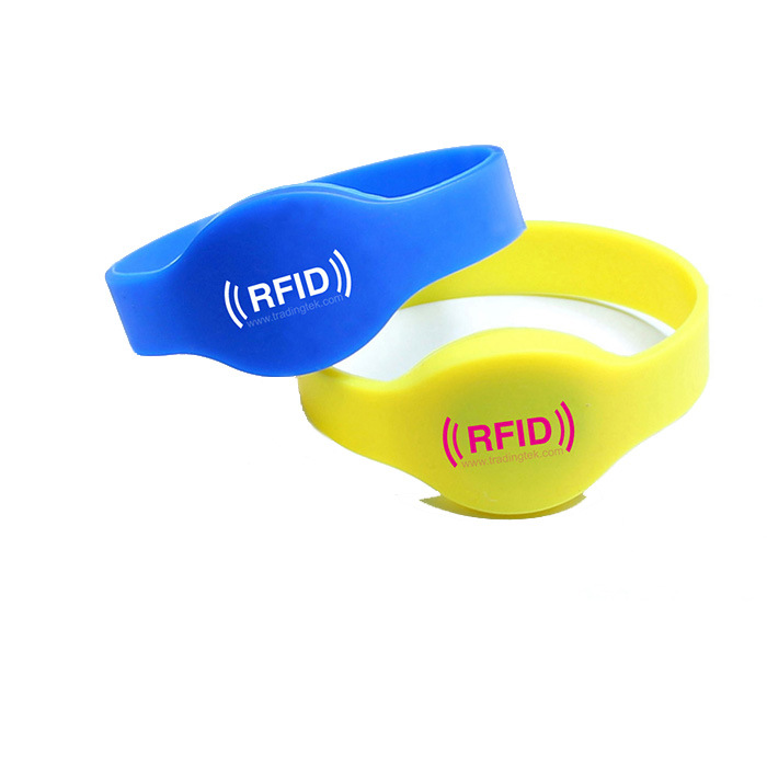 RFID硅胶手腕带 桑拿手环，健身游戏手牌NT 203芯片防水耐高温