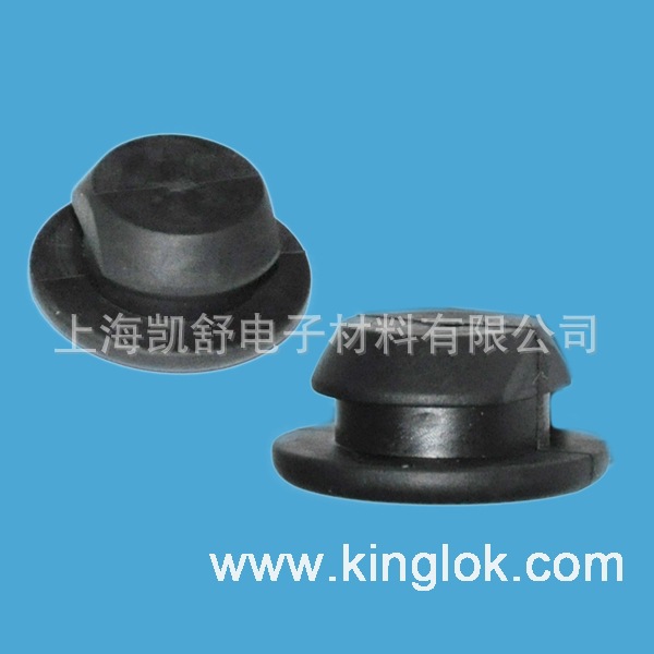 TPE推入式脚垫 孔塞 硅胶胶塞堵头圆形脚垫 橡胶脚垫汽车橡胶脚垫