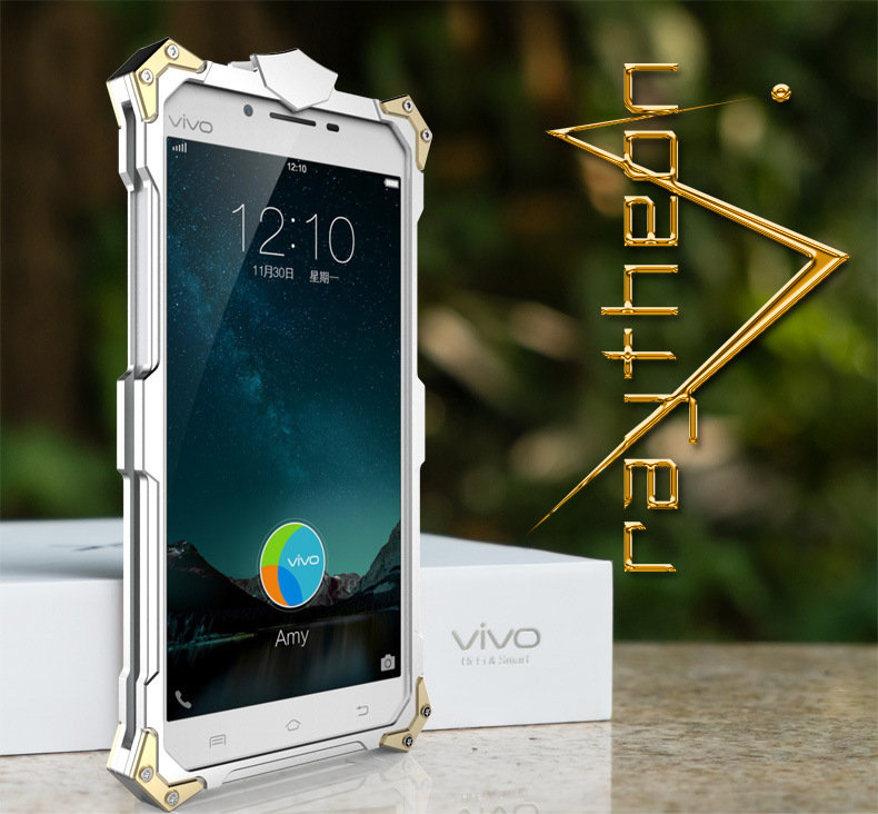 SIMON THOR Aviation Aluminum Alloy Shockproof Armor Metal Case Cover for vivo X6 Plus & vivo X6