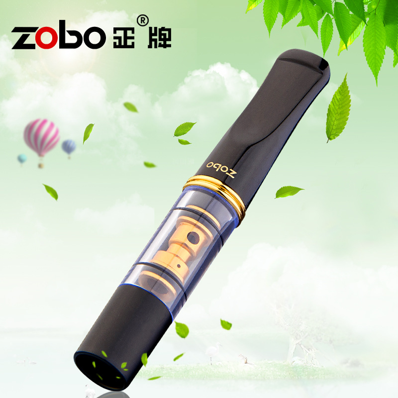 ZOBO Official Dual-Filter Cigarette Mouthpiece with Reusable Filters Wholesale Cigarette Accessories Gift 053