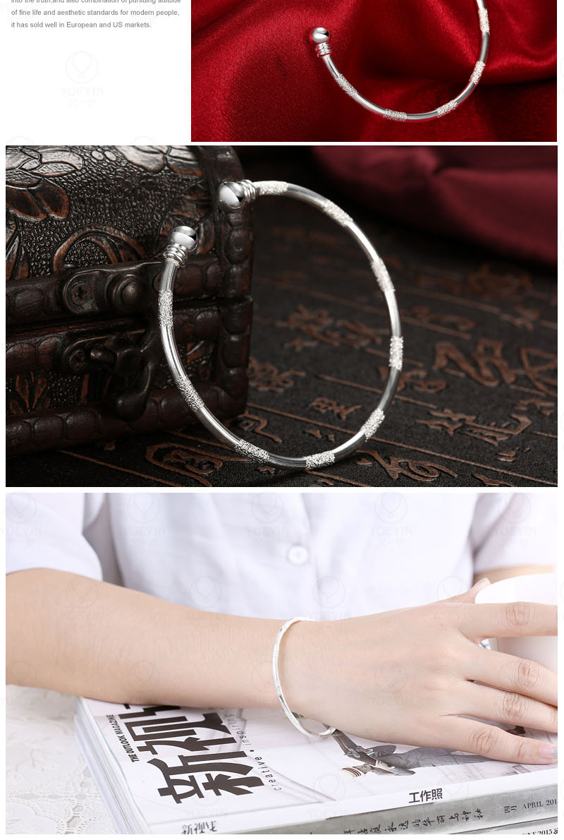 Simple Style Geometric Copper Plating Bangle 1 Piece