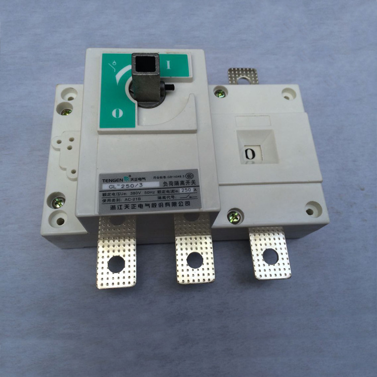 直销配天正电气 负荷隔离开关GL-250/3 250A 3P