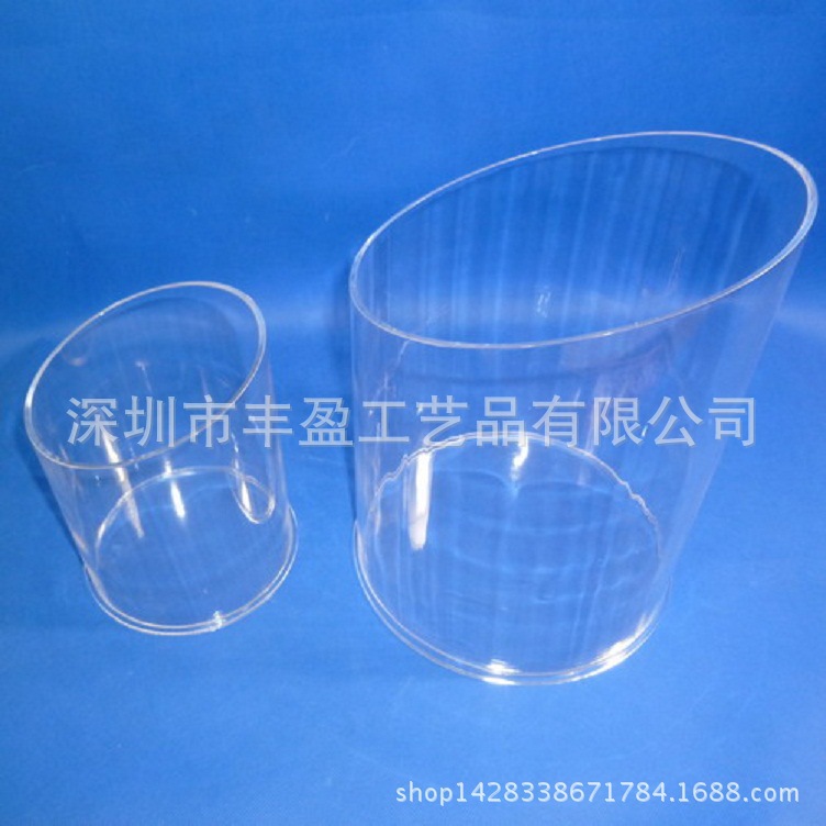 [丰盈加工]有机玻璃圆形盒子，亚克力盒子，压克力盒子