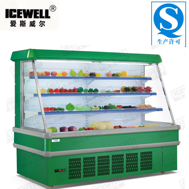 爱斯威尔工厂供应超市 连锁水果店便利店 饮料蔬菜冷鲜展示柜