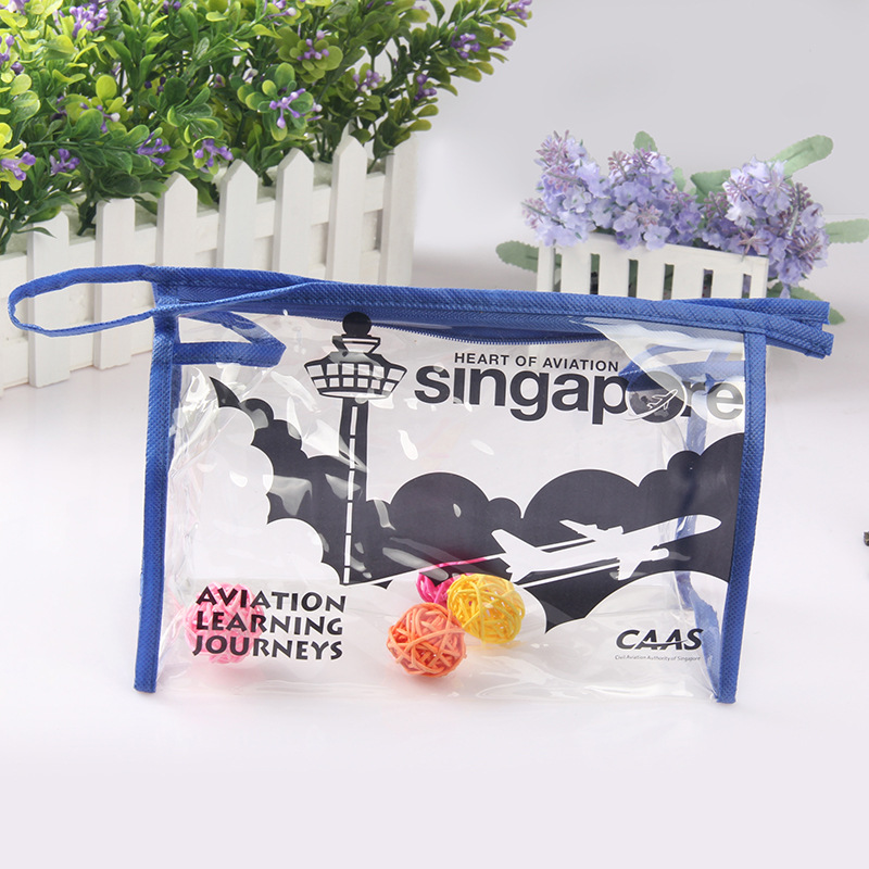 pvc拉链袋 苍南 pvc袋 化妆品包装袋  批发 LOGO