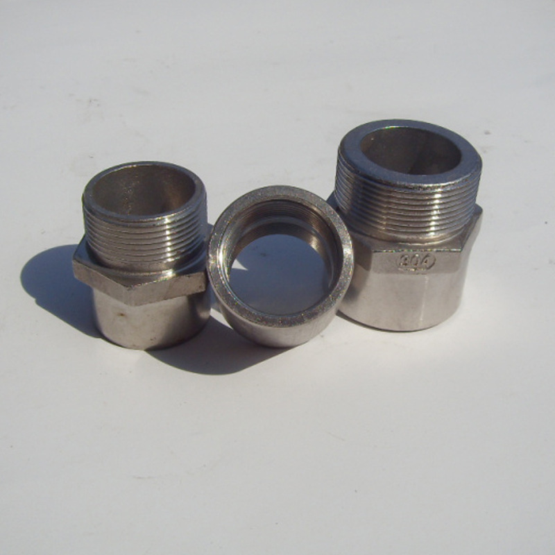 304不锈钢材质防爆外丝直接 防爆管箍内丝直接 6分防爆对丝管接头