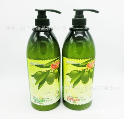 厂家直供批发橄榄精华柔顺护发素1380ml大容量护发乳