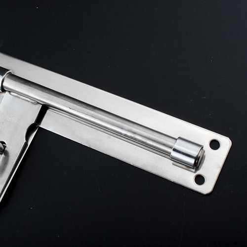 Factory Wholesale 12-inch Stainless Steel Square Staple, Thick Door Latch, Home Security Clear Door Staple