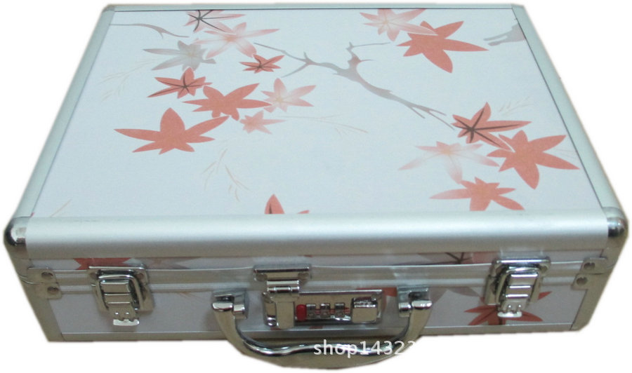 供应手提式密码箱 铝合金密码工具箱 圆角手提工具箱