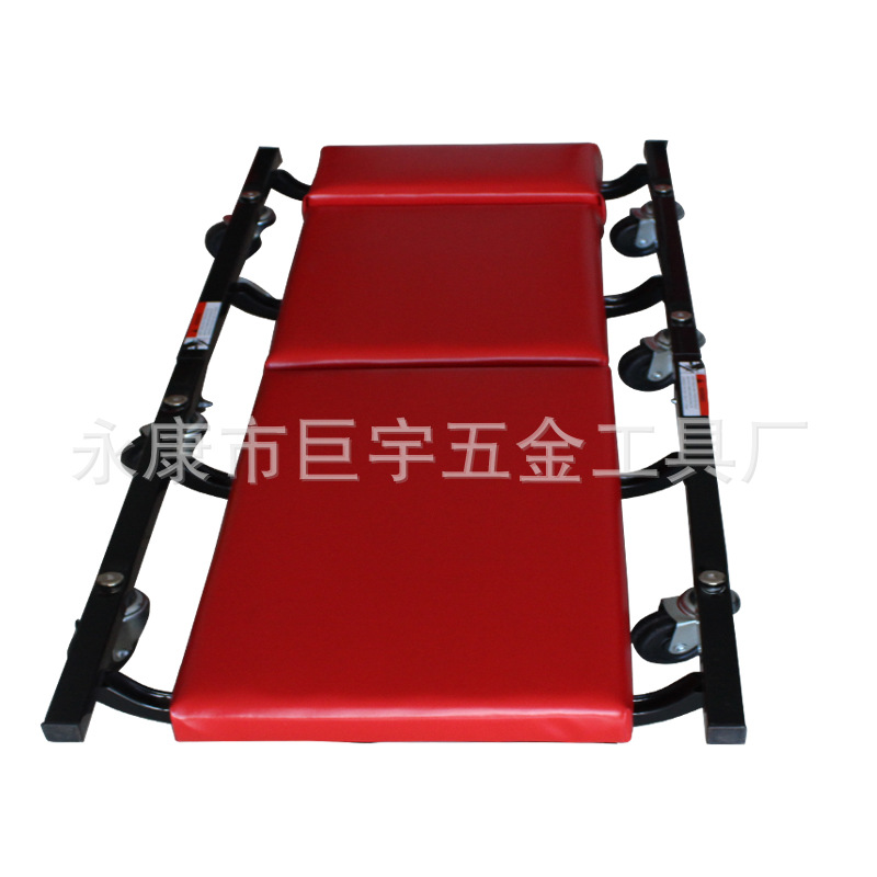 修车躺板 六轮抬绵汽车用品 万向轮多功能维修工具 修车滑板