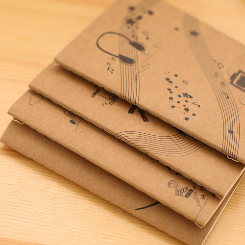 Taobao gifts good times kraft paper notepad soft copy 64K notebook small book wholesale gift