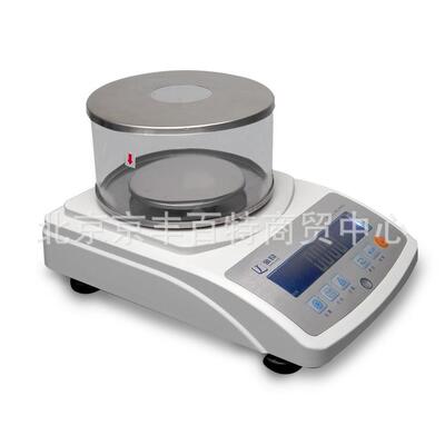 供应精密电子天200g/0.001g 不锈钢圆盘 千分天平 带防风罩秤