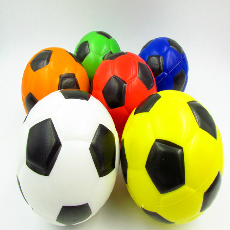 PU Sponge soft ball Solid toy ball football A wrist train diameter 6.3 a centimeter PU Foam ball