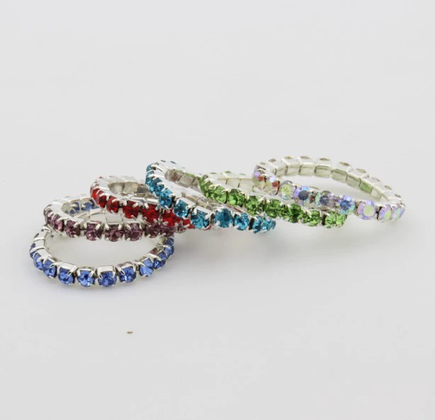 Fashionable elastic accessory, set for toes, ring, Korean style