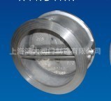 滨大阀门式蝶形止回阀H76W-16双瓣式逆止阀DN40 50 65 80