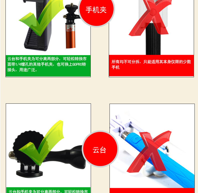 Stick selfie en Alliage d aluminium - Ref 3386115 Image 27