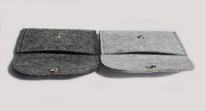 鸣远 毛毡数码收纳包 数据线收纳包配件包平板电脑包