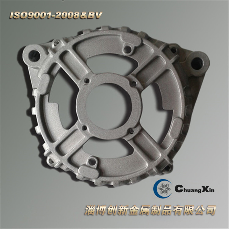 厂家直销铝合金压铸件汽车发电机盖抛丸处理品质保证