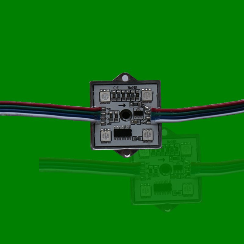 宇创光全彩rgb模组 4灯smd5050幻彩点控led模组|ru