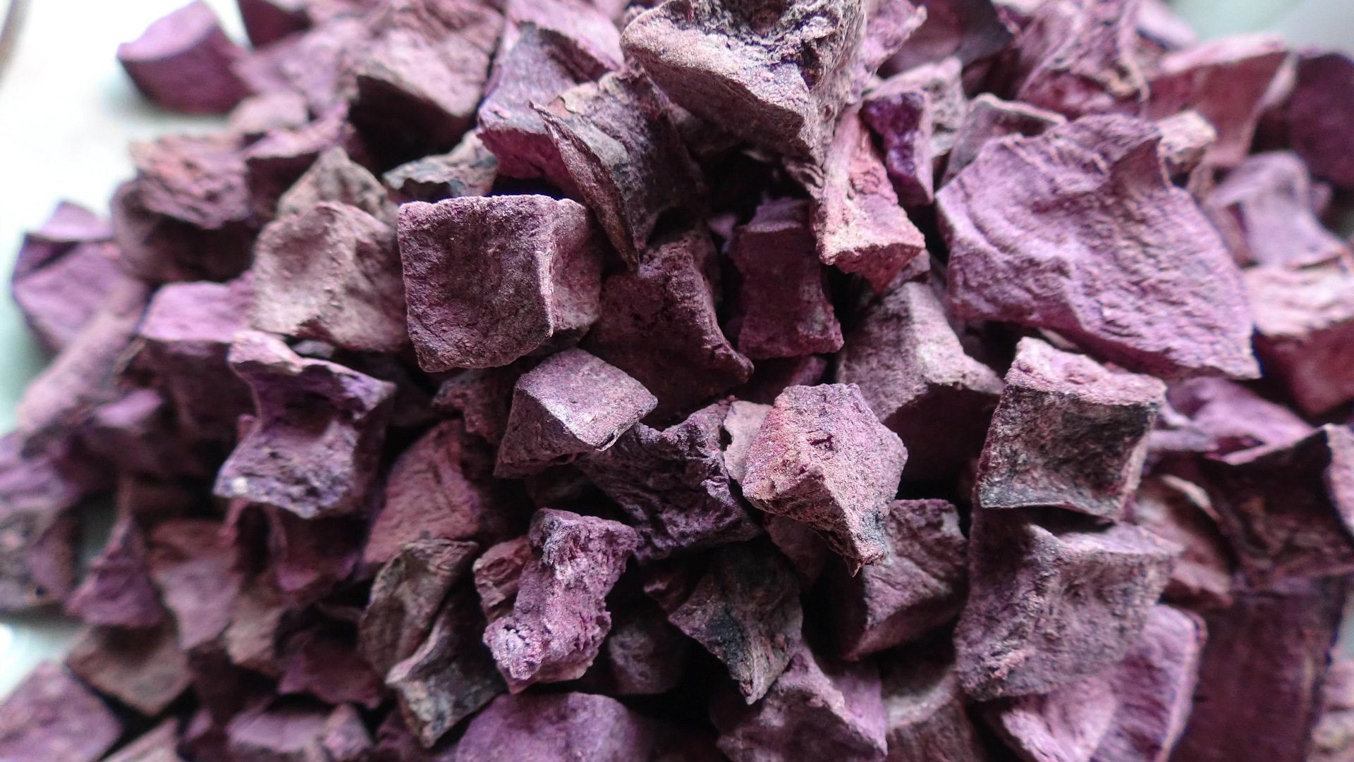 Dried Purple Sweet Potato Cubes Ready to Eat Whole Grain Snack 5 Jin Bulk Pack overview