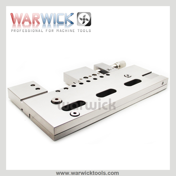 vis三轴微调线切割万力 EDM-160微调慢走丝平口可调虎钳