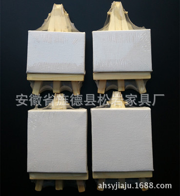 Manufactor 7*12 Easel Desktop Small easel Frame suit triangle Wooden supports children painting Mini Kit