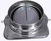 不锈钢烟道止回阀 管道止回阀 通风管道止回阀 透气止回阀 透气阀