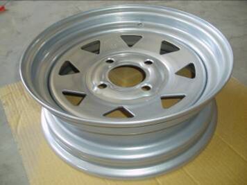 Manufactor Direct selling trailer wheel Trailer rim 6j*14 Primary color steel rim