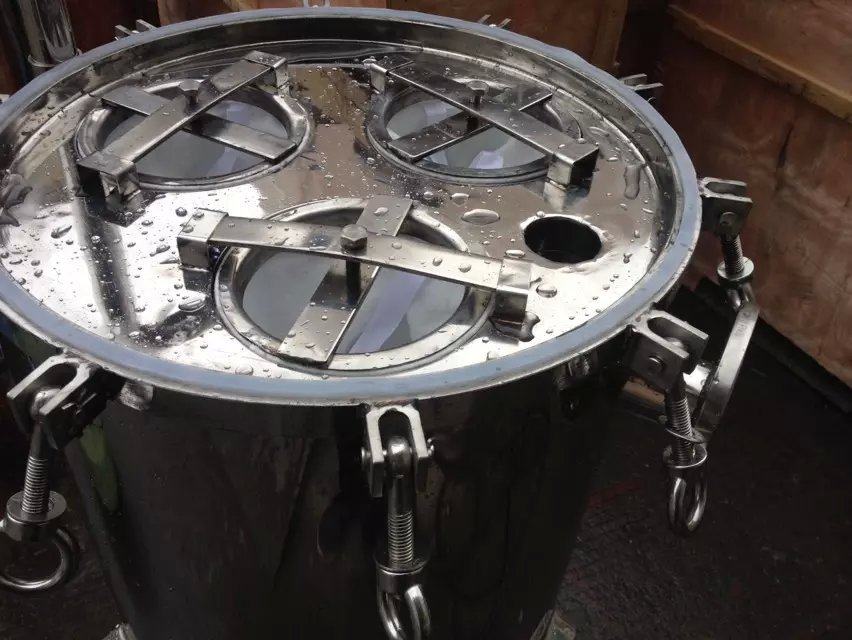 袋式过滤器摇臂吊环快装1-100袋不锈钢袋式过滤器厂家大量供应